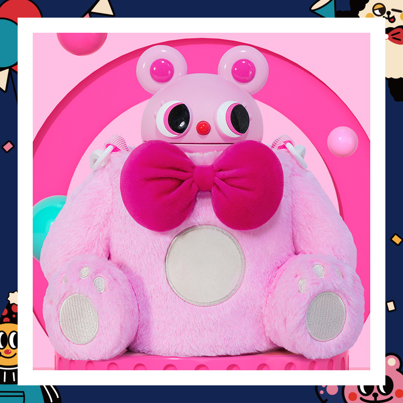 cocomango白鹿同款316毛绒杯套