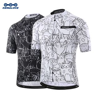 KEMALOCE Cycling Jersey Men&Women Summer Short Sleeeves Bike