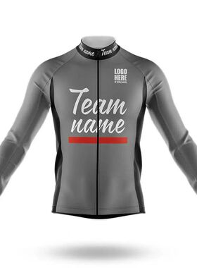Maillot de Ciclismo de manga larga para hombre, Jersey perso
