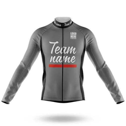 Maillot de Ciclismo de manga larga para hombre, Jersey perso