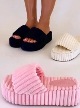 Women's new style in 2024 summer large size thick soles, tow