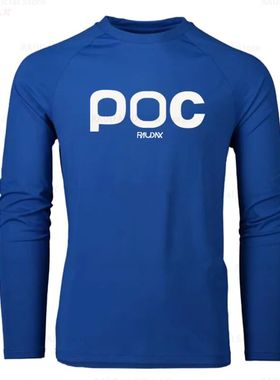 Camiseta de descenso RAUDAX POC para bicicleta de monta?a, r