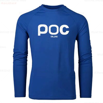 Camiseta de descenso RAUDAX POC para bicicleta de monta?a, r