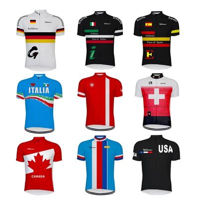 Camiseta de ciclismo transpirable Unisex, ropa ecológica an