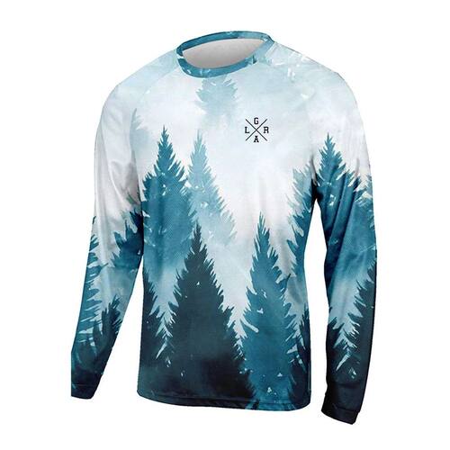 Camiseta de Ciclismo de descenso para hombre, Jersey holgado