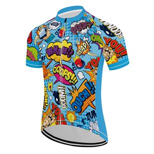 Camiseta divertida de ciclismo para hombre, camiseta de mang