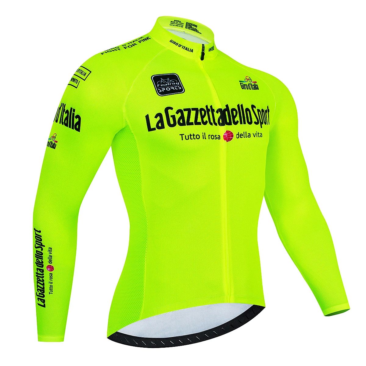 Camiseta De ciclismo del Tour De Italia D'ITALIA, Jersey De
