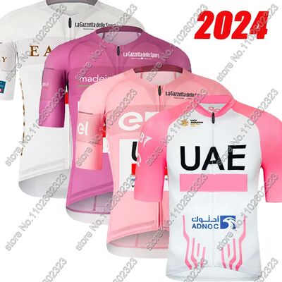 UAE-Camiseta De manga corta para ciclismo, ropa para bicicle