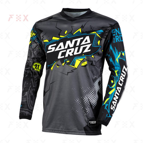 SANTA CRUZ poc Men's Downhill Jersey Short sleeve Mtb dh Mou