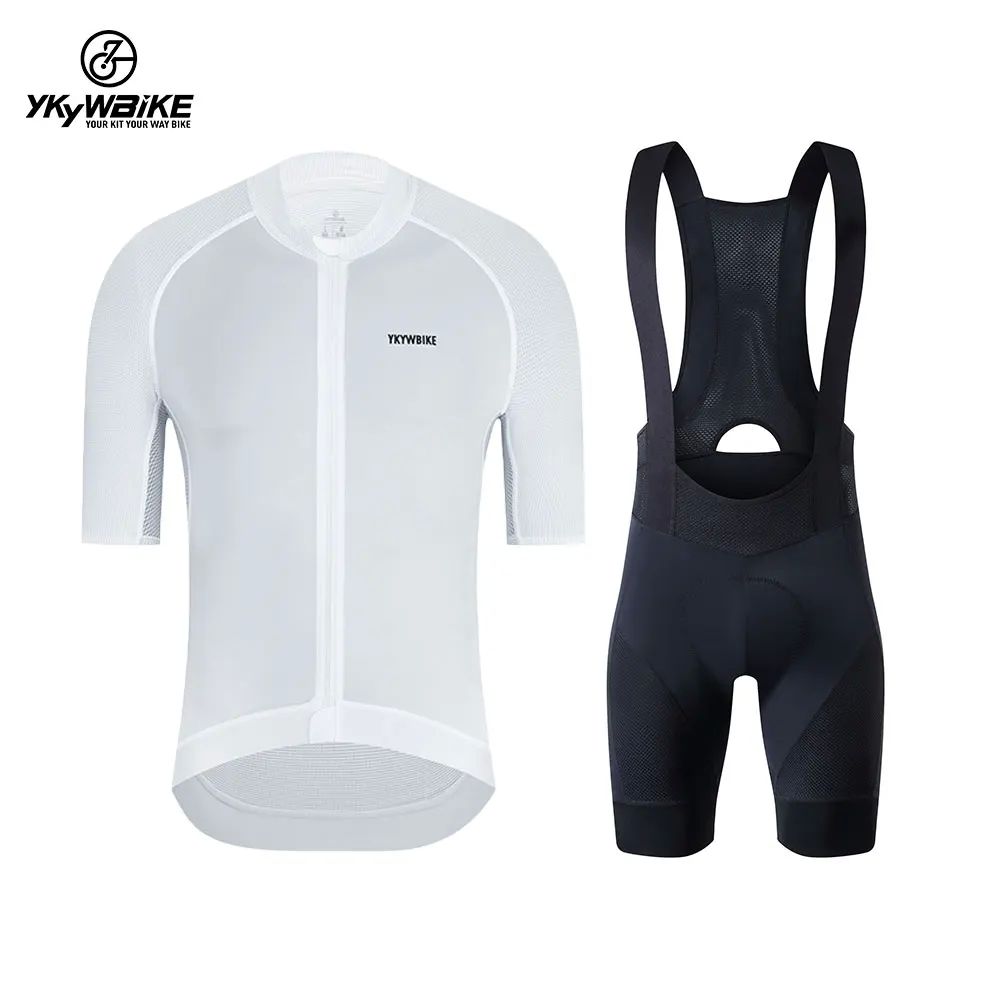 Ykywbike Conjunto de Jersey de ciclismo para hombre ropa de