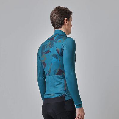 SPEXCEL-camisetas de ciclismo térmicas de camuflaje para ho