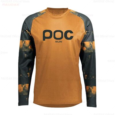 RAUDAX-camisetas de equipo deportivo POC para descenso, Jers