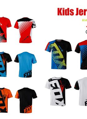 Camiseta de manga corta para ni?os, Jersey de secado rápido