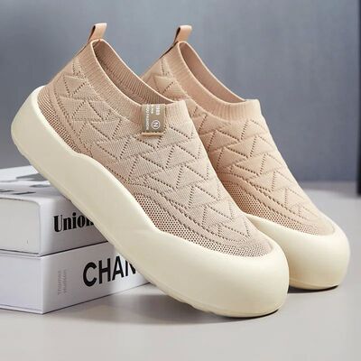 Women's Comfort Mother Shoes Soft PU Sole Breathable Lightwe