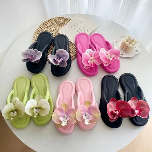 Cute Summer Butterfly Orchid Slipper Elegant Vacation Flower