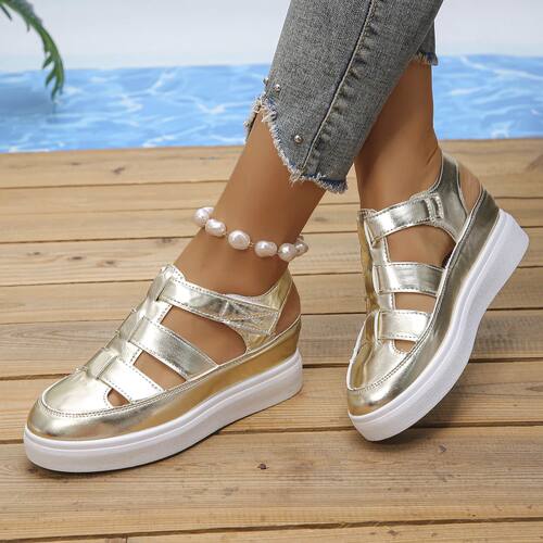 Women Sandals Summer 2025 New Wedges Heels Platform Sandals