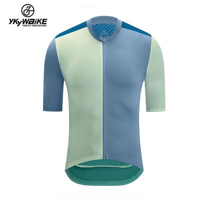 YKYW Camiseta de manga corta de ciclismo para hombre equipo