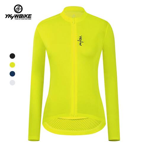YKYW Jersey de Ciclismo de manga larga para mujer ropa para