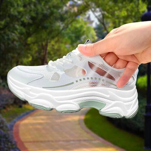 2025 New Summer Thick Soled Casual Sandals Sports Shoes Mesh