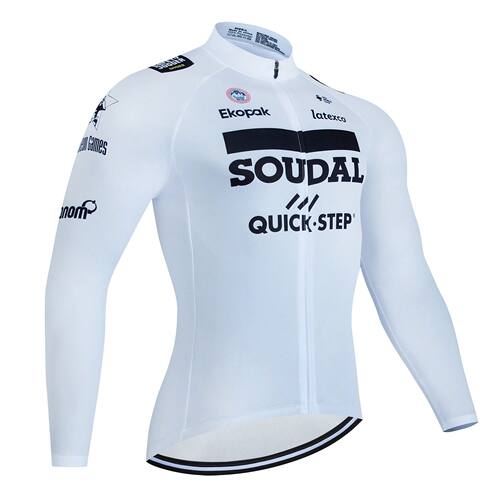 Autumn QUICK STEP Team Men Bicycle Clothing Road Racing Clot