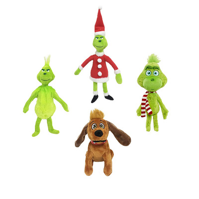 How the Grinch Stole Plush Toys  Christmas Grinch Max Dog Pl