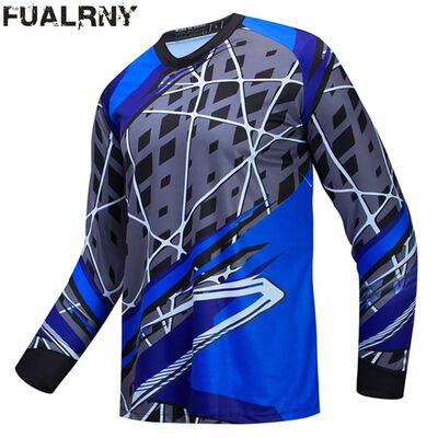 Camiseta de Motocross para descenso, Jersey de manga larga p