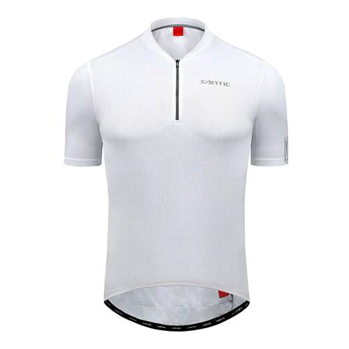 Santic-Camiseta de ciclismo para hombre, ropa cómoda y tran