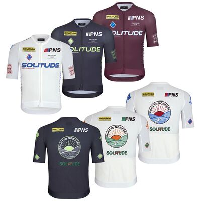 Jersey de ciclismo PNS Solitude para hombre, ropa de equipo