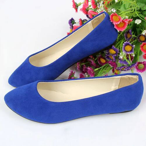 20Colors Women Shoes Candy Color Loafers Spring Summer Slip-