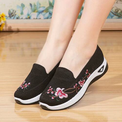 Summer New Women Sneakers Slip on Casual Shoes Fashion Breat