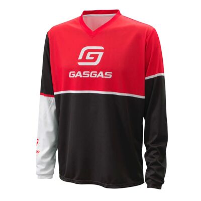 GASGAS-Camiseta de manga larga para Hombre, Maillot para Cic