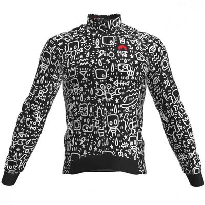 SLOPLINE-Chaqueta térmica de lana para ciclismo, ropa de in