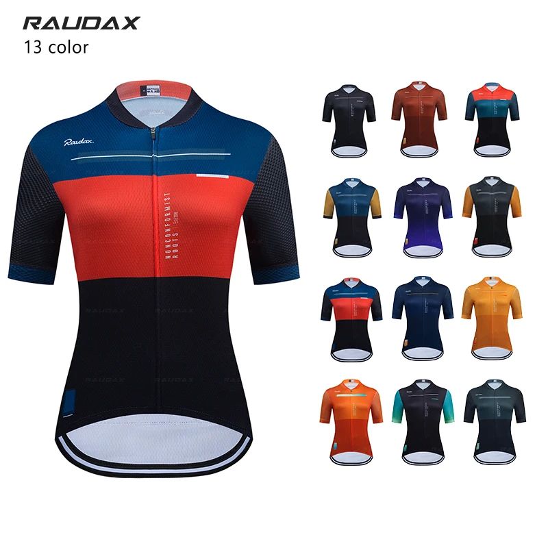 Women's Cycling Jersey Summer Anti-UV Cycling Bicycle Clothi
