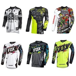 Jerseys de descenso para hombre, camisetas de bicicleta de m