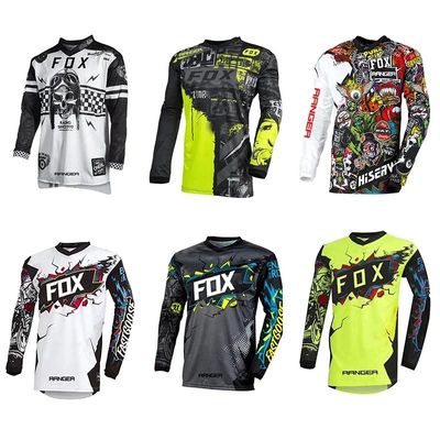 Jerseys de descenso para hombre, camisetas de bicicleta de m