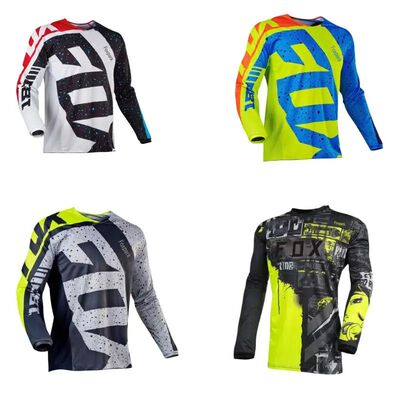 Camisetas de descenso Foxpark para hombre, ropa de ciclismo