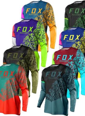Rangerfox-Camiseta de bicicleta de monta?a para hombre, ropa