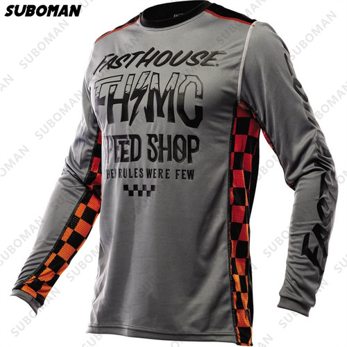 2022 autumn FASTHOUSE Team MTB Motocross Jersey bmx poc Camo