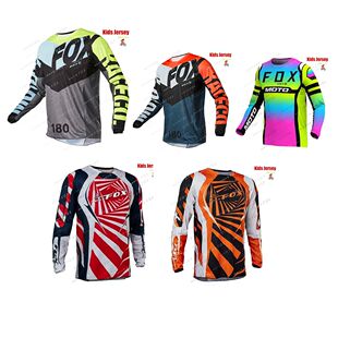 monta?a bicicleta Motoc ni?os Jersey para Camiseta