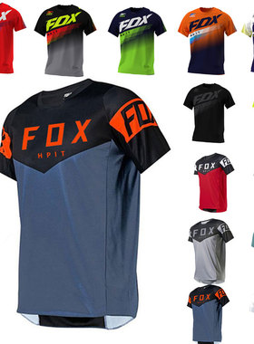 2021 Men's Downhill Jerseys Hpit Fox Mountain Bike MTB Shirt