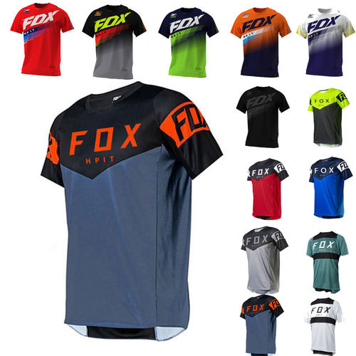 2021 Men's Downhill Jerseys Hpit Fox Mountain Bike MTB Shirt