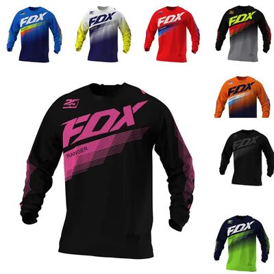 Camiseta de motocross para mujer, ropa de bicicleta de monta