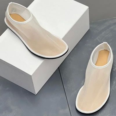 Breathable Air Mesh Ballet Flat Women's Summer Walking Shoes