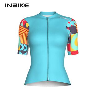 manga ropa INBIKE para mujer ciclismo Camiseta corta