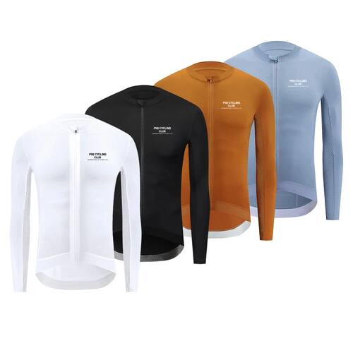 2023 PNS Men Cycling Jersey Long Sleeve Pro Team Jersey MTB