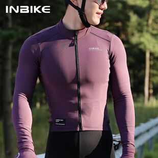 INBIKE-Jersey de manga larga para hombre, ropa térmica de l
