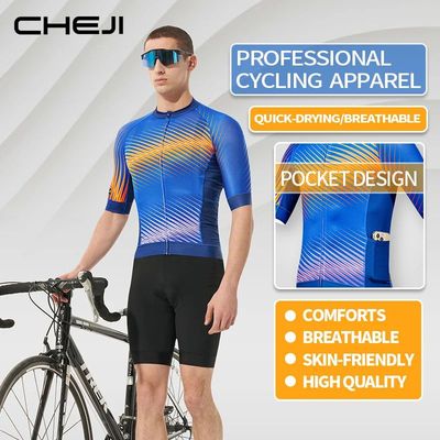 CHEJI-camisetas de Ciclismo de manga corta para hombre, Jers