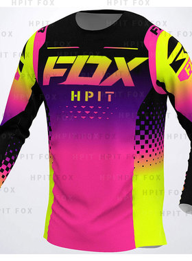 Men's Downhill Jersey Hpit Fox Mountain Bike Mtb Shirts Offr