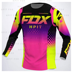 Men's Downhill Jersey Hpit Fox Mountain Bike Mtb Shirts Offr