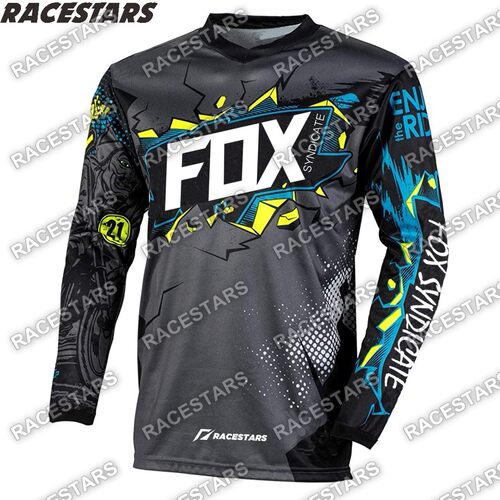 Downhill Mountain Long Sleeve Bike Clothing MTB Jersey Moto